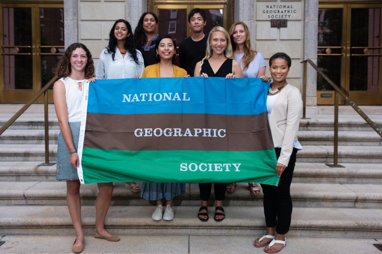 Alexis was thrilled to participate in the National Geographic-Fulbright "Sciencetelling" workshop in July 2019 at National Geographic Headquarters in Washington DC. From left to right: Madison Wrobley, Ash Bhattacharjee, Melanie Kirby, Magda Argueta, Shin Arunrugstichai, Emi Koch, Alexis Mychajliw, and Alyea Pierce